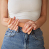 strap on me Gode réaliste Sliding Skin Strap-On-Me S 13 x 3.7cm